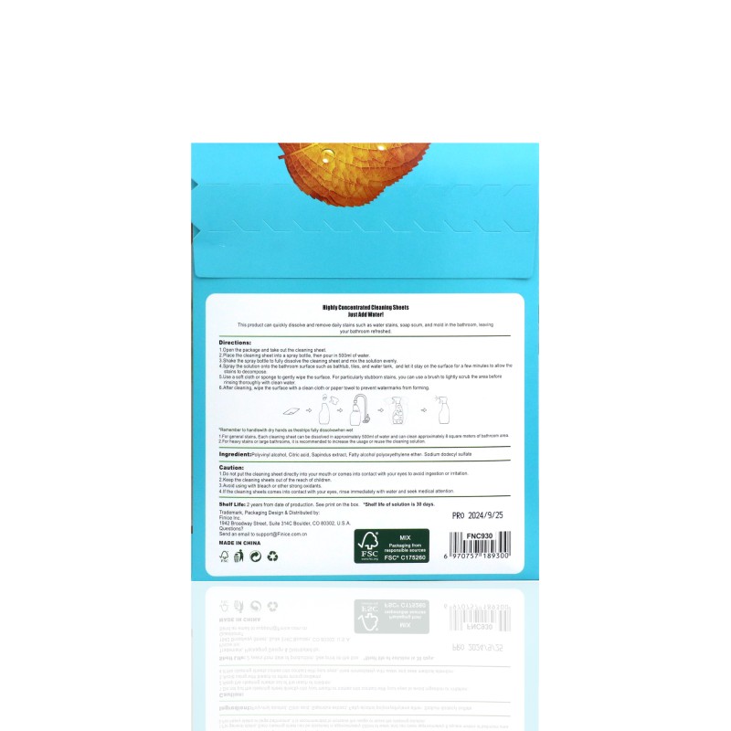 Bathroom Cleaning Sheet Manufacturer - OEM Household Spray Liquid Powder Cleaner