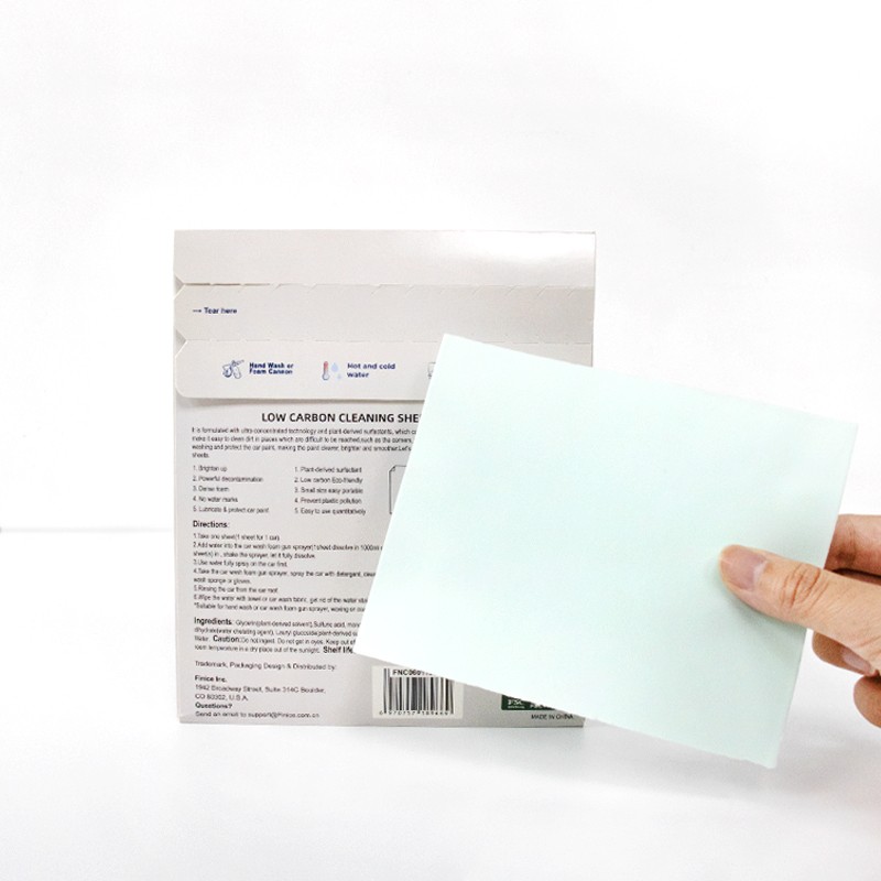 Car Wash Sheets Factory - Eco Friendly Biodegradable High Foam Easy Cleaning