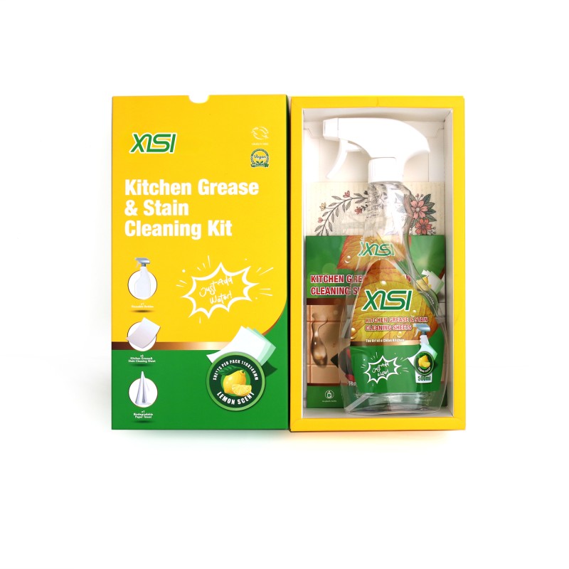 Kitchen Cleaner Spray Supplier - OEM Lemon Fragrance Easy Remove Detergent Sheet