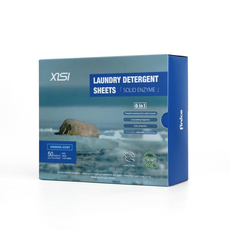 Laundry Detergent Sheets Factory - OEM Flower Fragrance Zero Waste Plastic-Free