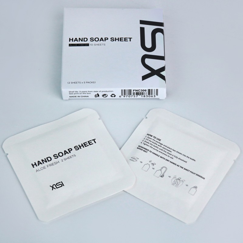 Hand Washing Sheets Manufacturer - OEM Travel Eco-Friendly Outdoor Dissolved