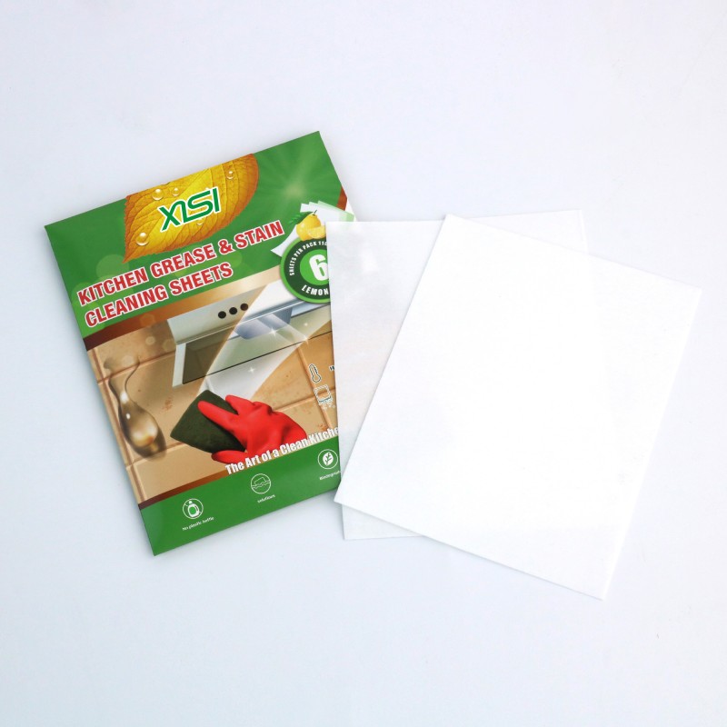 Oil Stain Cleaner Manufacturer - OEM ODM Degreaser Deep Cleaning Foaming Sheet