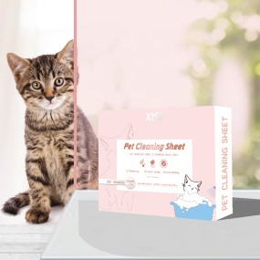Pet Bath Strips Manufacturer - OEM Dog Spa Grooming Cleaning Sheet for Pets