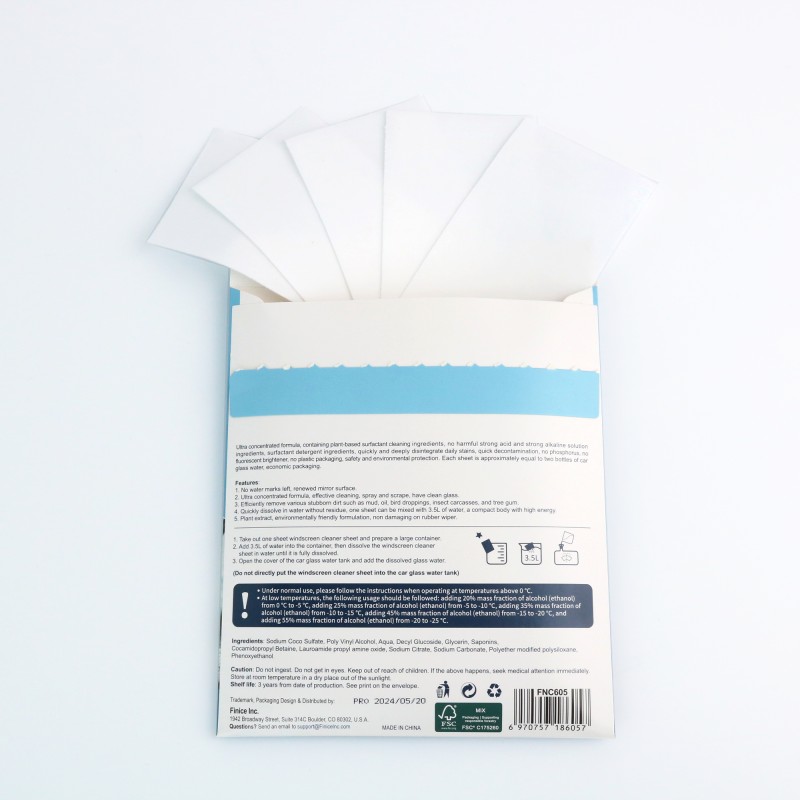 Car Cleaner Tablets Factory - OEM Eco Solid Effervescent Windshield Cleaner