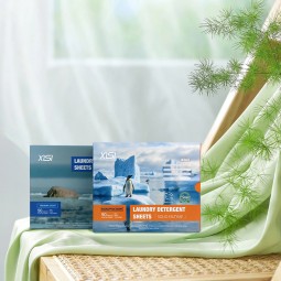 Laundry Detergent Sheets Manufacturer - Eco Friendly No Plastic Concentrated 50