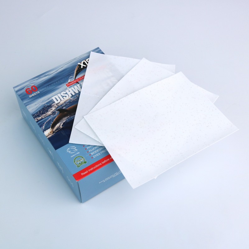 Dishwashing Sheet Manufacturer - OEM Household New Formula Tableware Cleaning