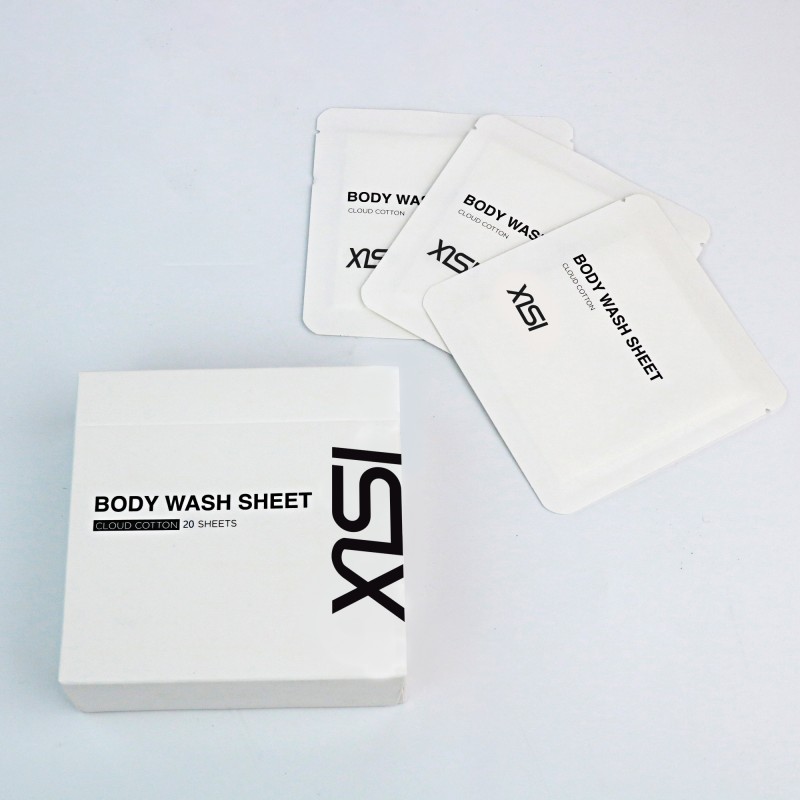 Body Wash Paper Manufacturer - OEM ODM Eco Friendly Soluable Shower Tablets