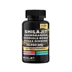 Hot Selling Private Label Shilajit High Quality Himalayan Extract Powder Effective Antioxidant Supplement in Capsule Dosage Form