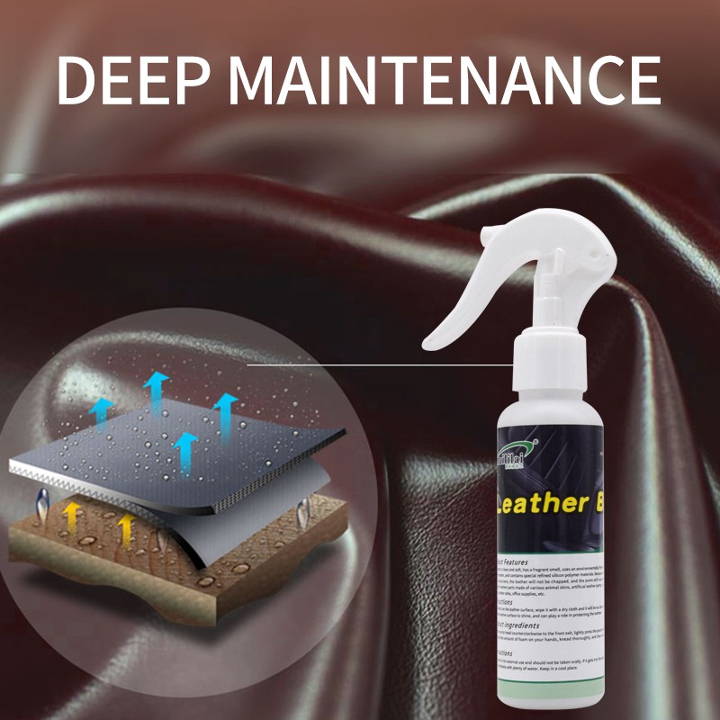 Car Seat Conditioner Factory - 100ml Leather Interior Protection Spray