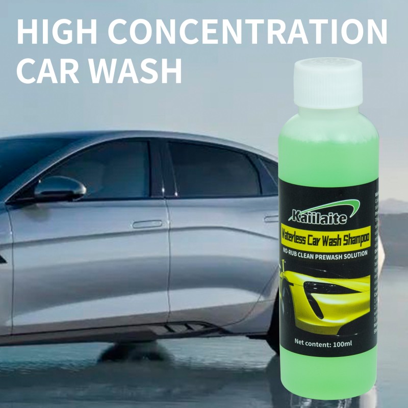 Car Wash Liquid Factory - OEM 100ml No-Wipe High Gloss Formula