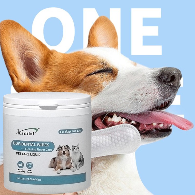 Pet Tooth Wipes Factory - Custom Non-Woven Pearl Texture Dental Care