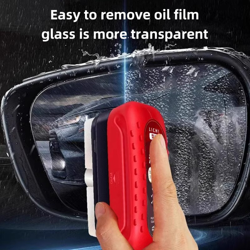 Car Glass Cleaner Manufacturer - Oil Film Remover Wipe Brush Tool