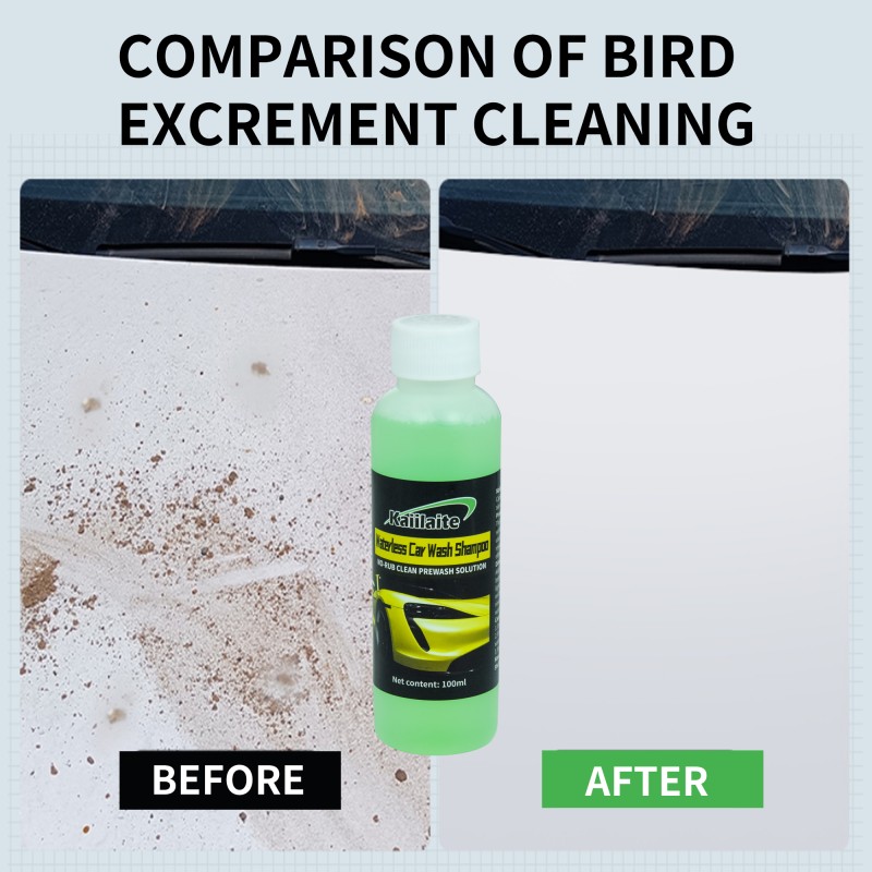 Car Wash Liquid Factory - OEM 100ml No-Wipe High Gloss Formula