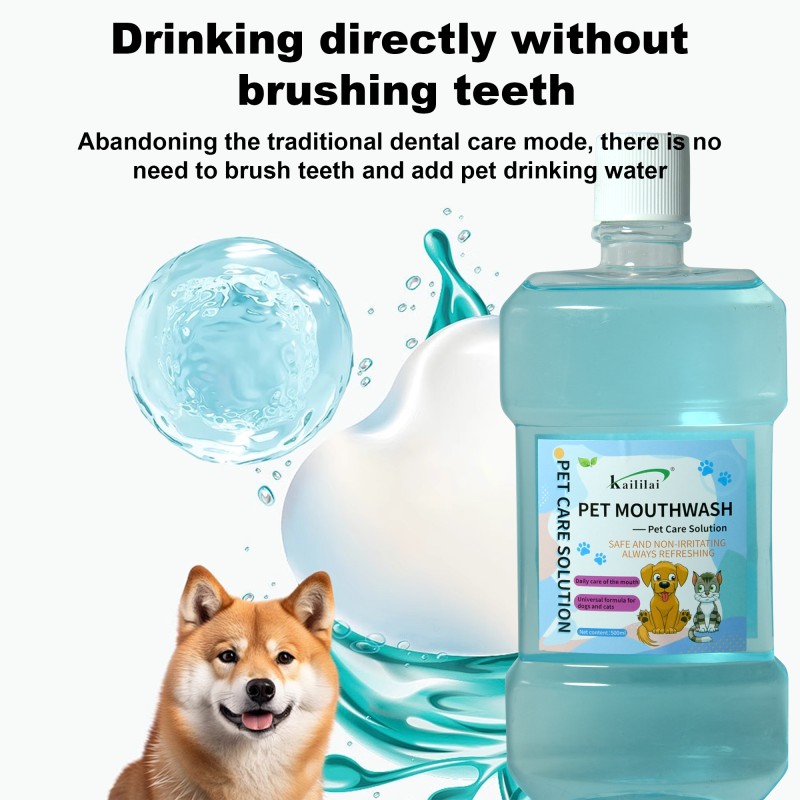Dog Cat Mouthwash Supplier - Wholesale Oral Care Spray for Pets