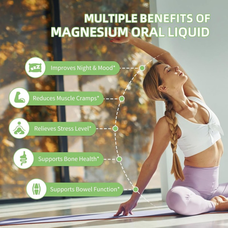 Magnesium Oral Liquid Manufacturer - Factory Direct Vegan Bowel Function Bone Health
