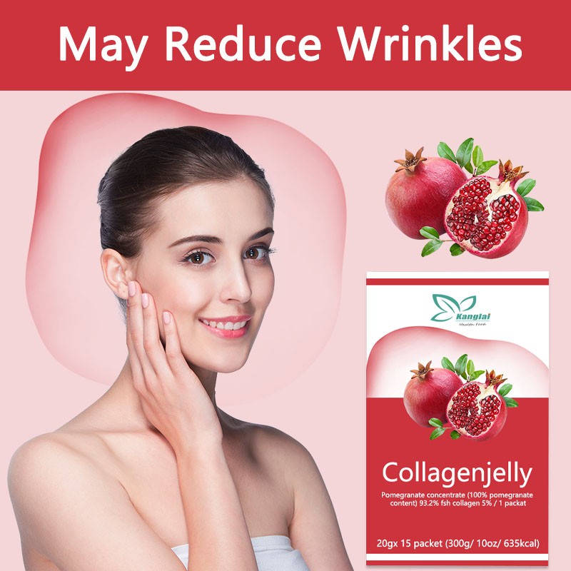 Collagen Jelly Supplier - OEM Customized Pomegranate Fish Collagen Hair Wrinkles