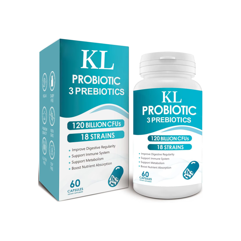 Probiotic Capsules Manufacturer - Private Label 120 Billion CFU Digestive Metabolism