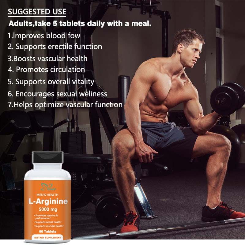 L-Arginine Tablets Manufacturer - OEM Private Label B Vitamins Stamina Vascular
