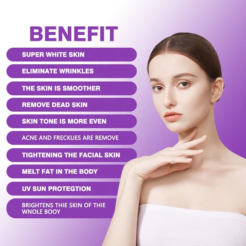 Skin Whitening Powder Supplier - Cosmetics L-Glutathione Collagen Vitamin C