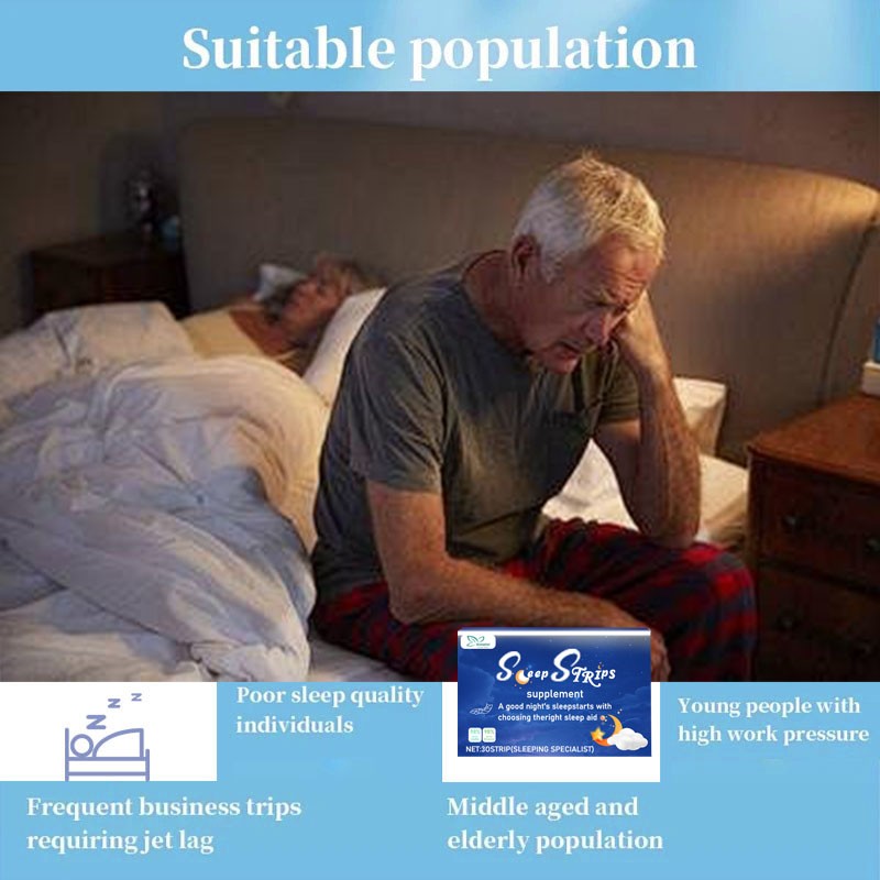 Sleep Strips Supplier - High Selling GABA Best Sleep Longer Vitamin Mint