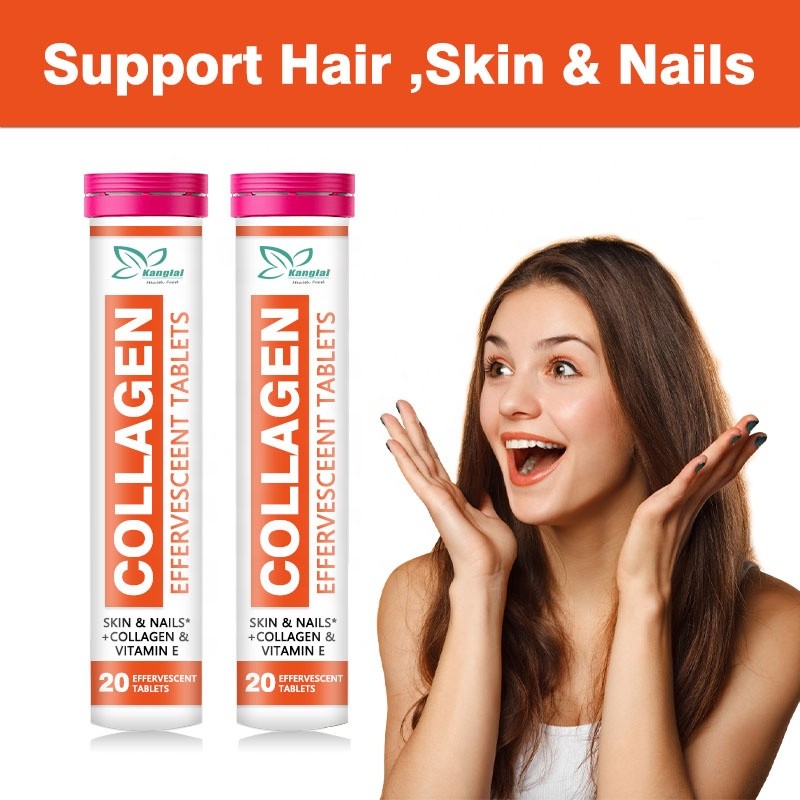 Collagen Electrolyte Tablets Factory - Private Label Vitamin C Hair Skin Nails
