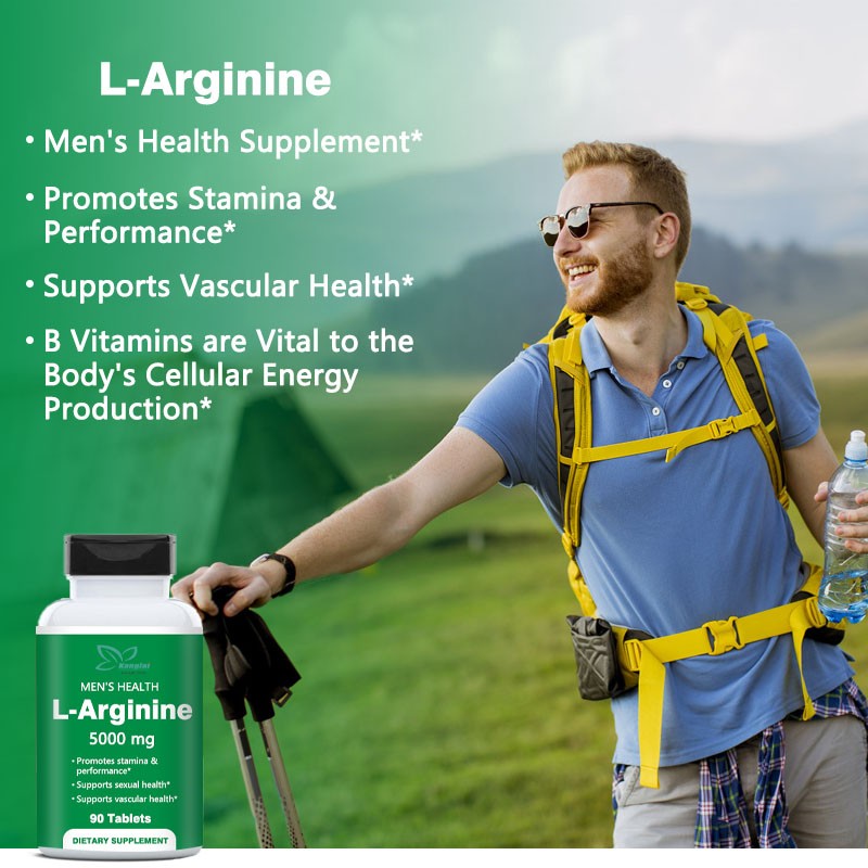 L-Arginine Tablets Factory - Supplier Factory Vascular Health Stamina Performance