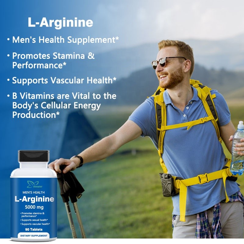 L-Arginine Tablets Supplier - OEM Men Amino Acid Blood Flow Vitality Vitamin