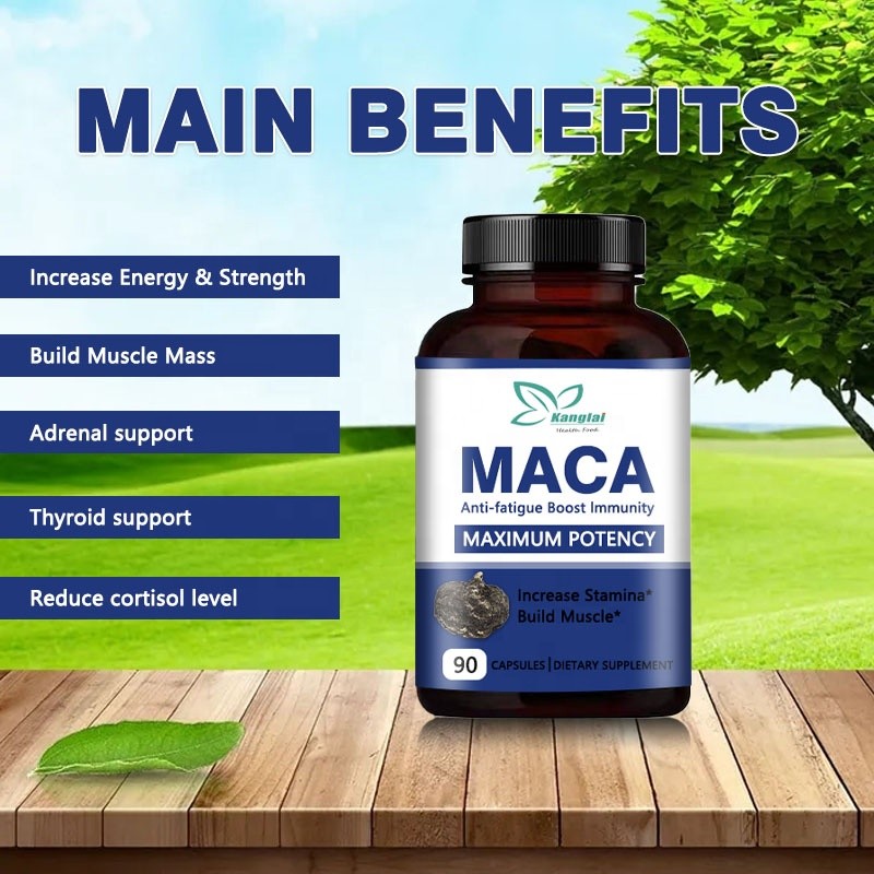 Maca Capsules Supplier - Factory Direct Ginseng Energy Strength Capsule