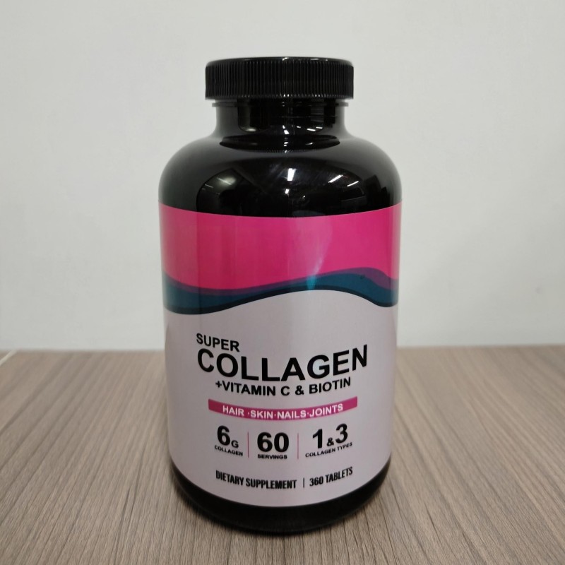 Hydrolyzed Collagen Tablets Factory - Goods in Stock Skin Elasticity Joint Health