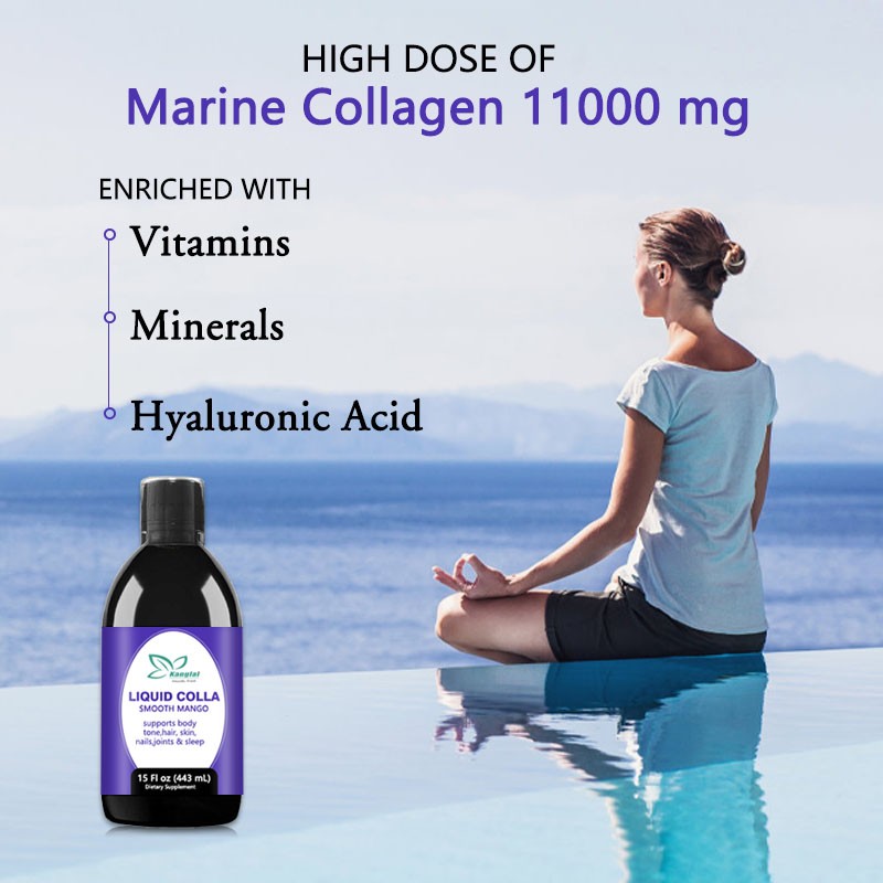 Hydrolyzed Collagen Oral Liquid Manufacturer - OEM Factory Vitamin C Biotin Selenium