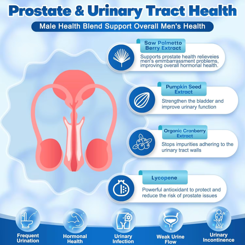 Probiotic Capsules Supplier - Factory Direct Prostate Urinary Saw Palmetto