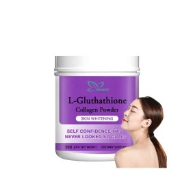 Skin Whitening Powder Supplier - Cosmetics L-Glutathione Collagen Vitamin C