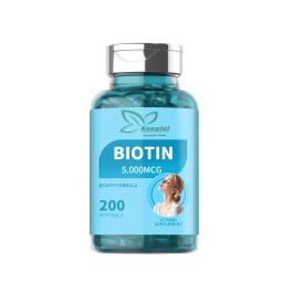 Biotin Softgels Supplier - Private Label Hair Nail Growth Beauty Vitamin