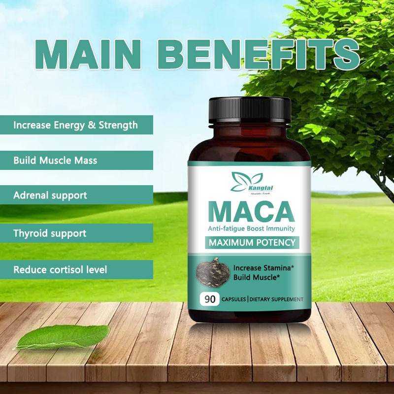 Maca Capsules Factory - OEM Herbal Ginseng Muscle Mass Immune System