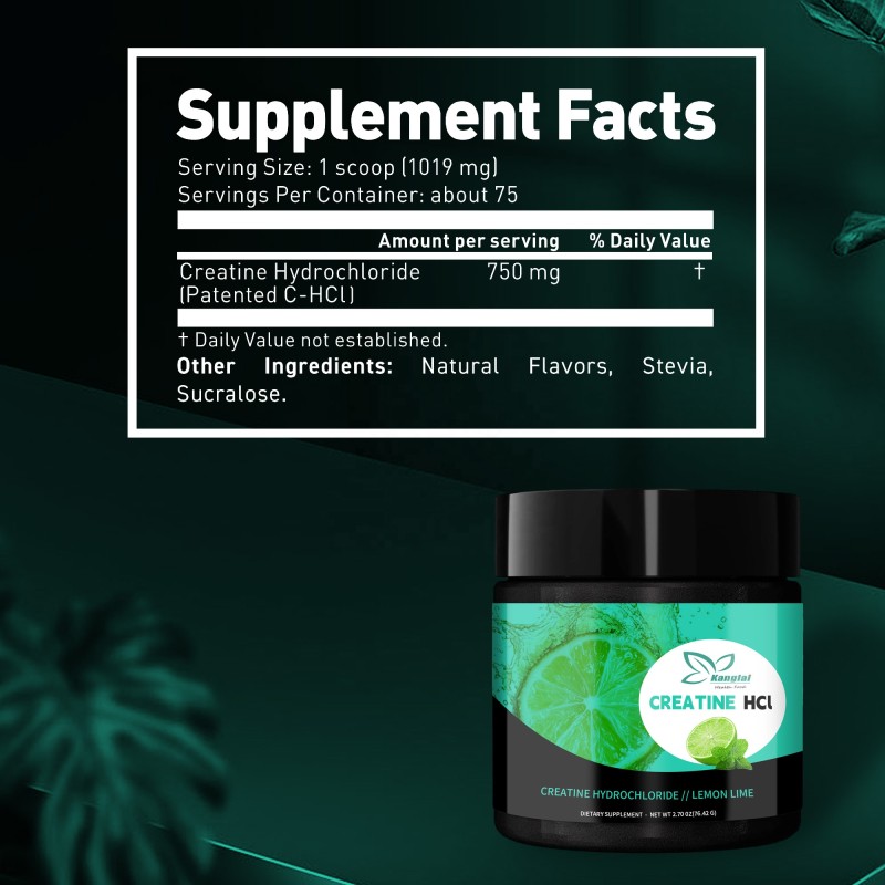 Creatine HCL Powder Manufacturer - Wholesale Natural Hydrochloride Fitness Muscle