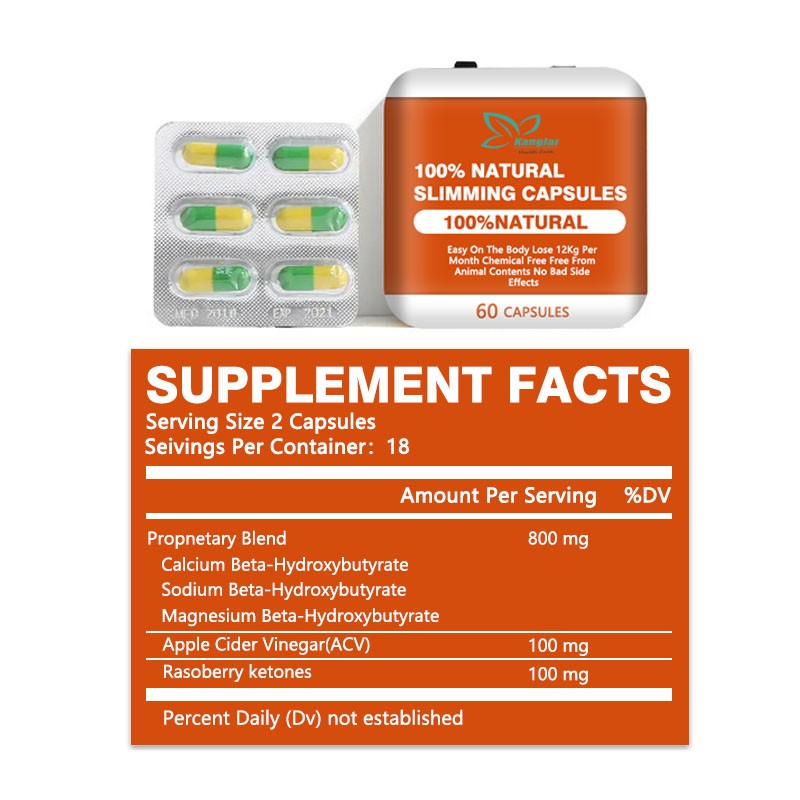 Slimming Capsules Factory - Factory Wholesale Price ACV Weight Management Energy