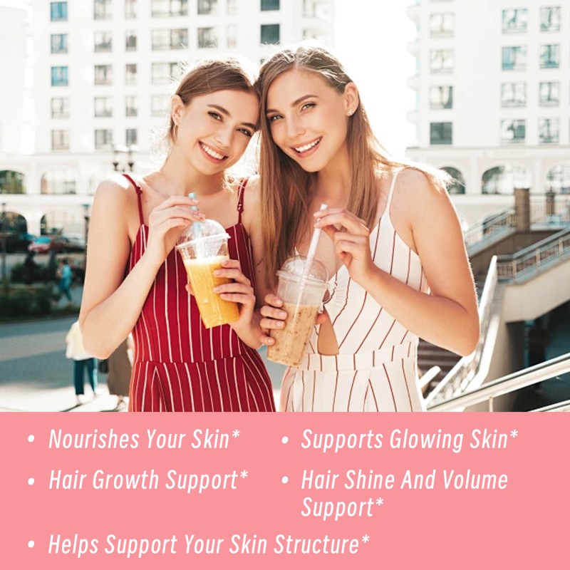 Collagen Biotin Gummies Factory - Private Label Vitamin C Zinc Strong Nails Skin