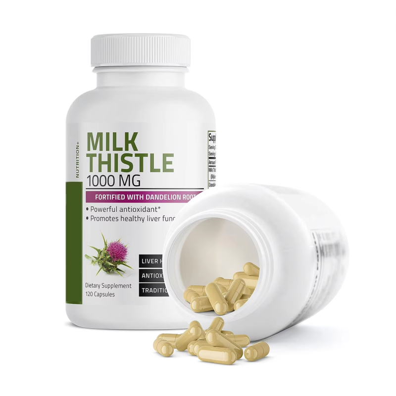 Liver Health Capsules Factory - Custom Label Milk Thistle Dandelion Cleanse Detox