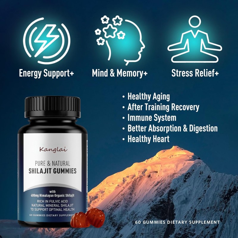Shilajit Gummies Manufacturer - OEM ODM Custom Himalayan Extract Brain Health