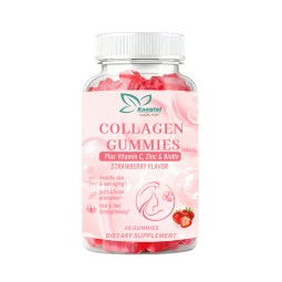 Collagen Gummies Supplier - High Quality 2000mg 5 Types Vitamin C Biotin
