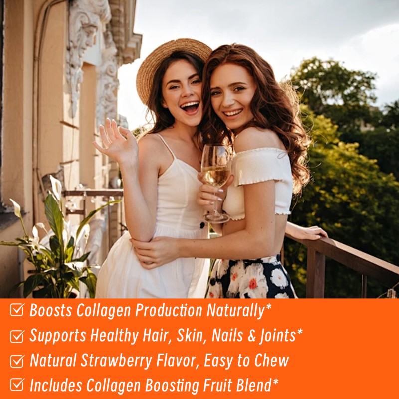 Collagen Biotin Gummies Manufacturer - Vitamins Zinc Hair Skin Nail Joint Support