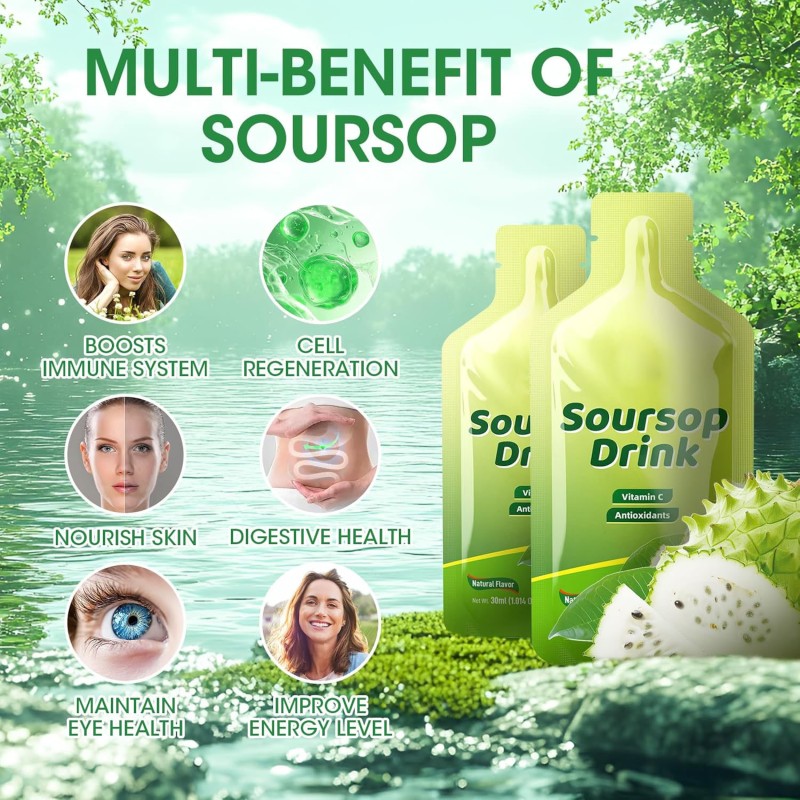 Vegan Vitamin C Drink Factory - Factory Direct Soursop Digestive Health Oral