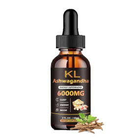 Ginseng Liquid Drops Factory - Private Label 7-In-1 Mood Metabolism Ashwagandha