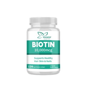 Biotin Softgels Supplier - Factory Direct Organic Strong Nails Skin Health