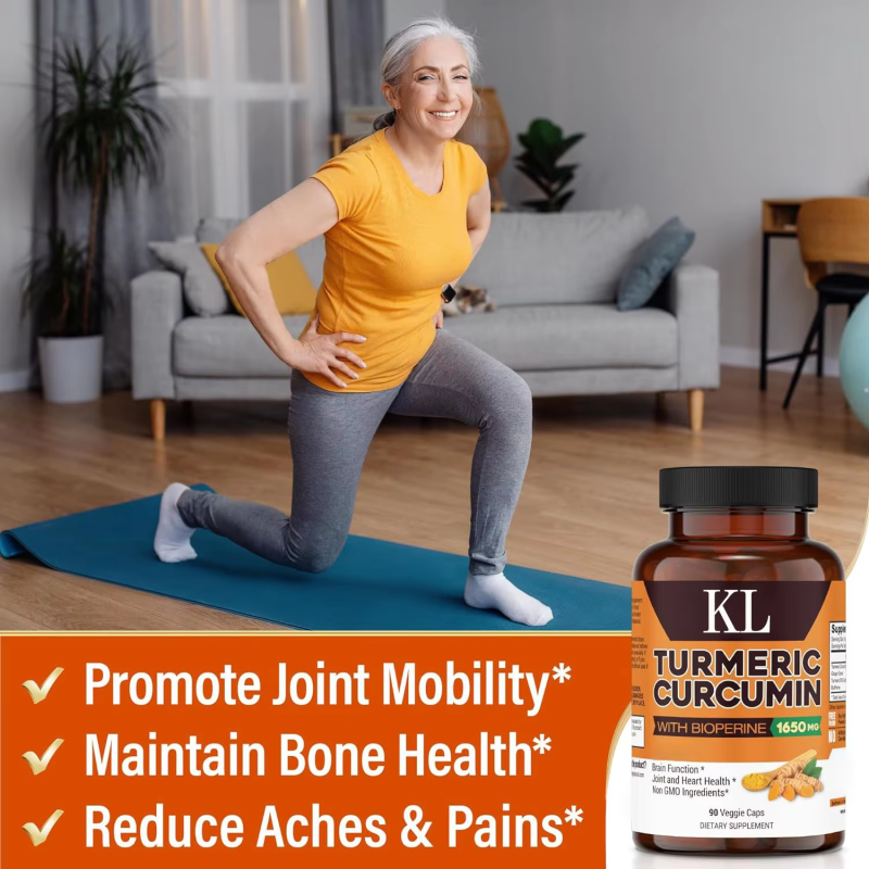 Turmeric Curcumin Capsules Manufacturer - Good Quality Healthcare Ginger Joint