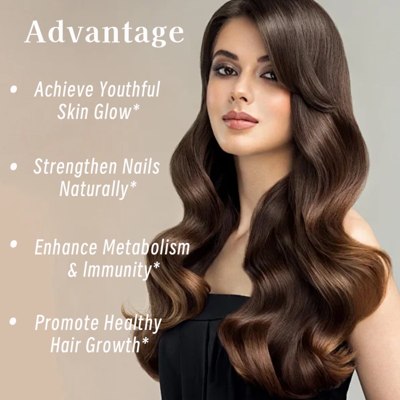 Collagen Gummies Factory - OEM Vitamin C Biotin Hair Growth Joint Support