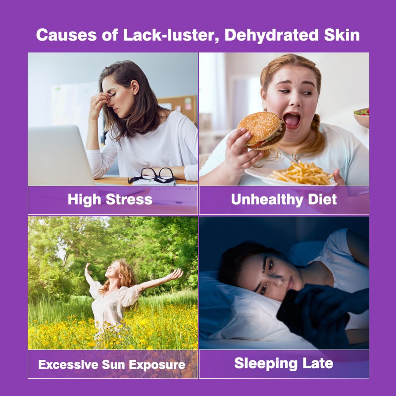 Skin Whitening Powder Supplier - Cosmetics L-Glutathione Collagen Vitamin C