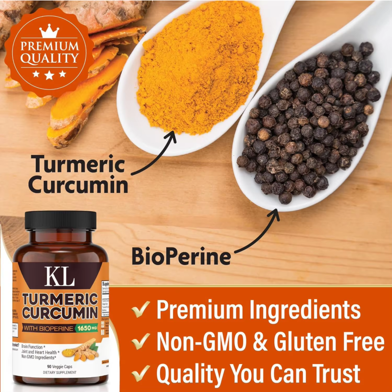 Turmeric Curcumin Capsules Manufacturer - Good Quality Healthcare Ginger Joint