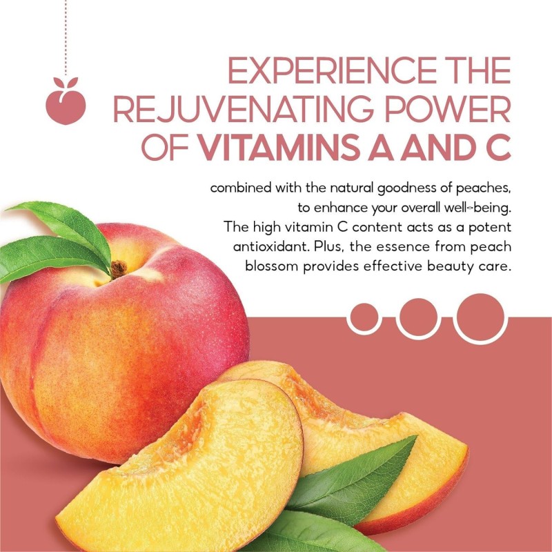 Collagen Supplement Jelly Supplier - Private Label Organic Nutrition Anti-aging Peach