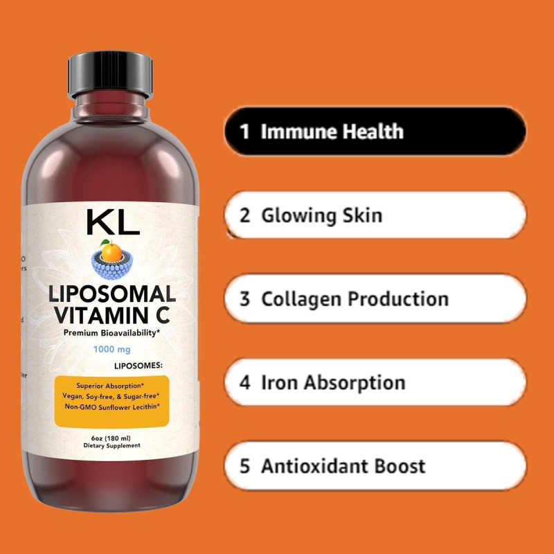 Liposomal Vitamin C Liquid Supplier - Factory Direct Vegan Immune Collagen Production